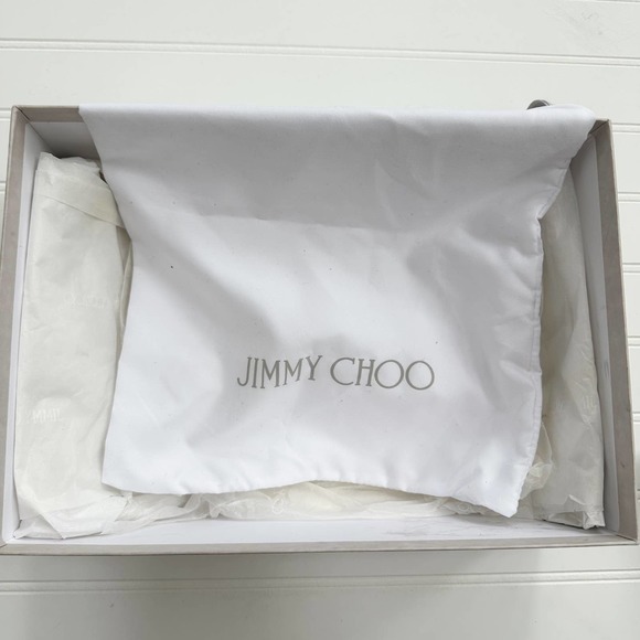 Jimmy Choo Romy Pump Suede Leather Black 85 mm - Picture 14 of 15